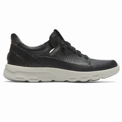 Rockport Let's Walk Freizeitschuhe Damen Schwarz AUR-256394